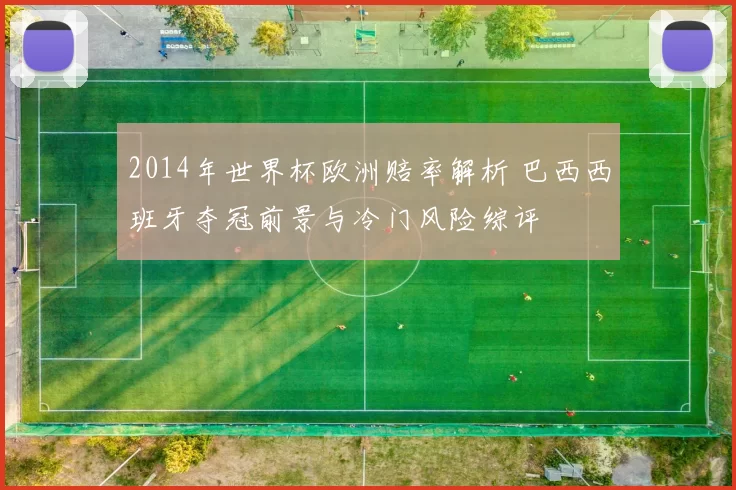 2014年世界杯欧洲赔率解析 巴西西班牙夺冠前景与冷门风险综评