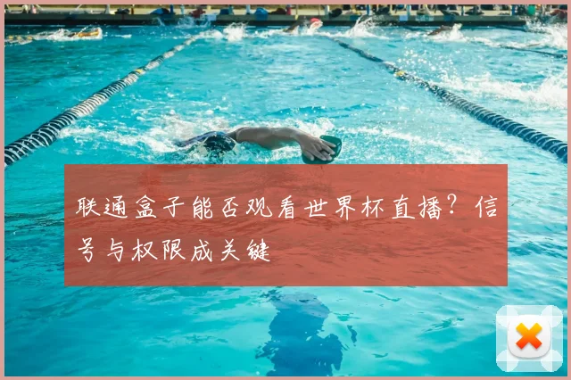 联通盒子能否观看世界杯直播?信号与权限成关键